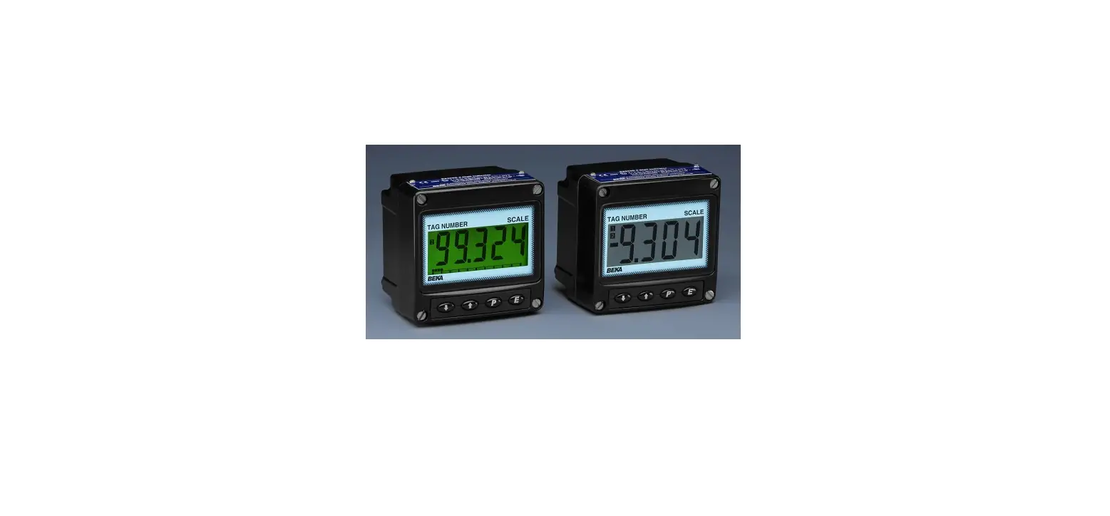 Beka Ba304g Loop Powered Indicator Instruction Manual