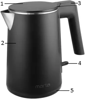 marta MT-4591 Electric Kettle A01