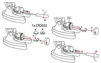 BRESSER 8851000 Junior Biotar DLX 300 1200x Microscope - Battery change