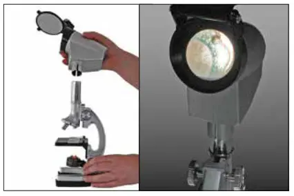 BRESSER 8851000 Junior Biotar DLX 300 1200x Microscope - Projector