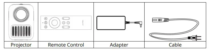 wanbo T2R Projector - fig 1