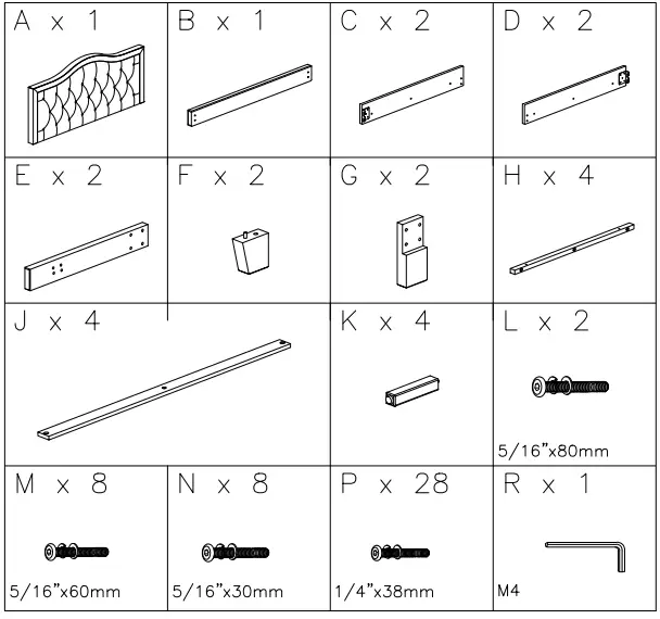 ASHLEY-B090-381-Jerary-Queen-Upholstered-Platform-Bed-FIG-1