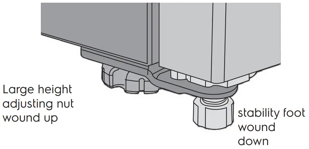 Installing your refrigerator