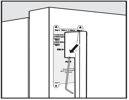 REMOVING PROTECTIVE FILM