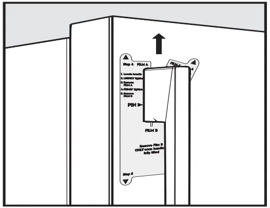 REMOVING PROTECTIVE FILM
