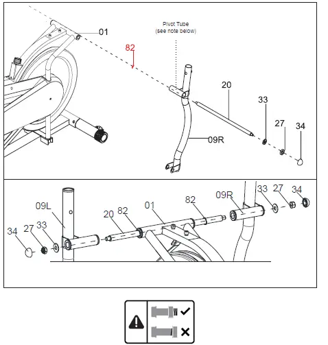 BODY-FLEX-BRT5088-Sports-Body-Power-Fly-Wheel-Resistance-Cross-trainer-10