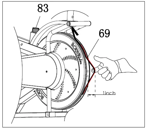 BODY-FLEX-BRT5088-Sports-Body-Power-Fly-Wheel-Resistance-Cross-trainer-24