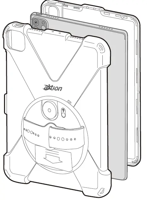 JOY FACTORY axtion bold MP Rugged and Waterproof Case