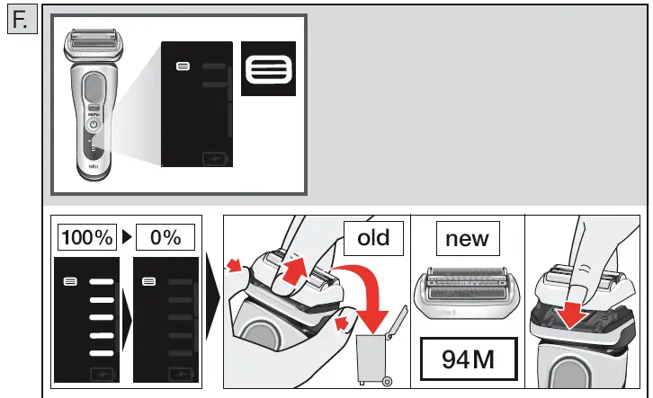 BRAUN-Type-5793-Series-9-Pro-Electric Shaver-14