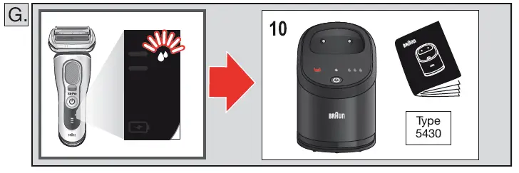 BRAUN-Type-5793-Series-9-Pro-Electric Shaver-16