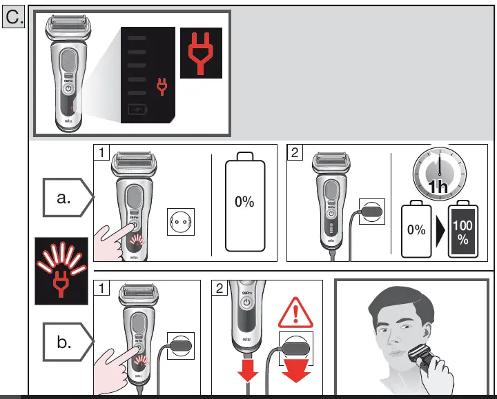 BRAUN-Type-5793-Series-9-Pro-Electric Shaver-9