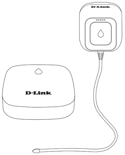 mydlink Whole Home Smart Wi-Fi Water Leak Sensor Starter Kit DCH-S1621KT