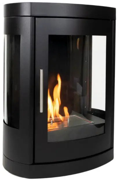 CACHFIRES BIO-10-060 Oregon Wall Mounted Bioethanol Fireplace