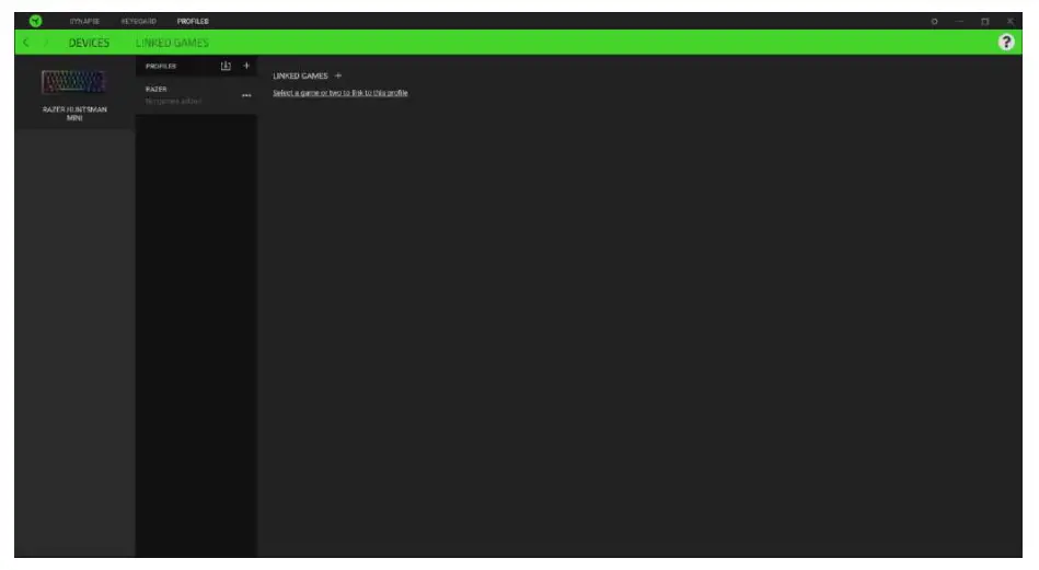 Configuring Your Razer Huntsman Mini