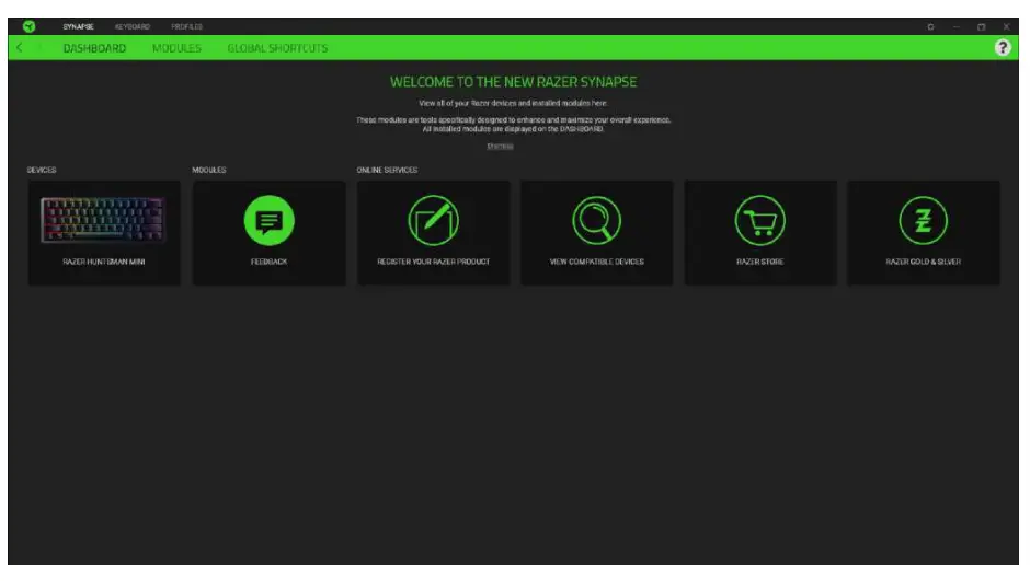 Configuring Your Razer Huntsman Mini