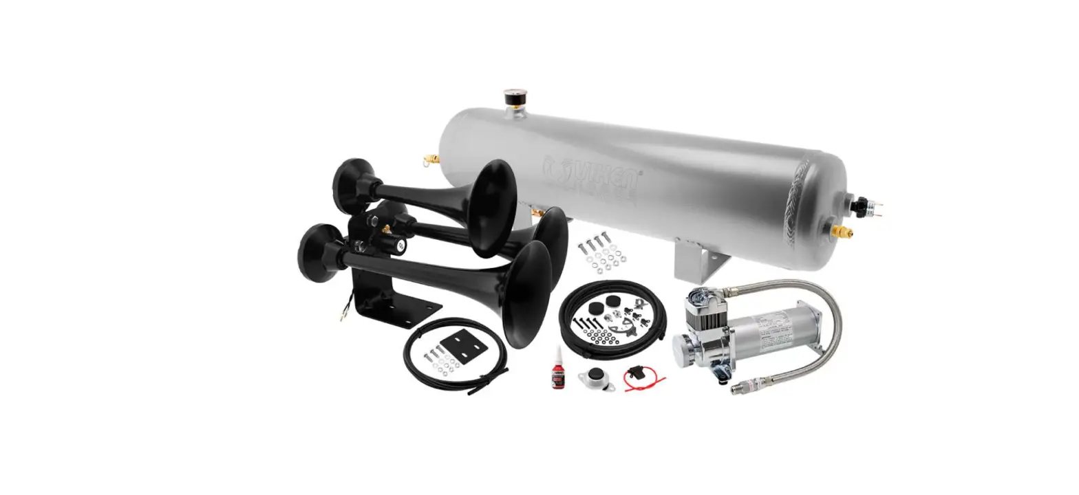Vixen Horns Vxo8330apro/3318b Triple Trumpet Train Air Horn Black With 3 Gallon Tank Installation Guide