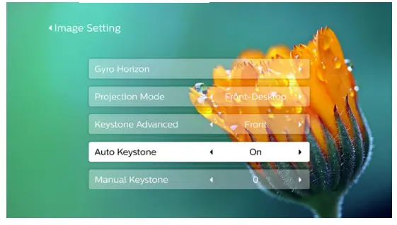 PHILIPS NeoPix Prime 2 Home Projector- Auto Keystone