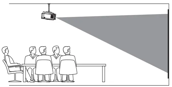 PHILIPS NeoPix Prime 2 Home Projector-Front ceiling