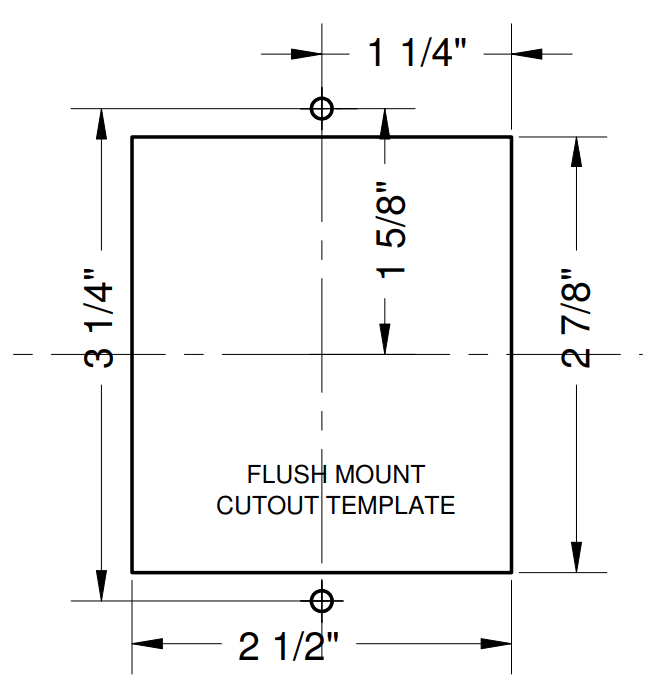 KitchenBrains Modularm 75lc Multi Monitor - FLUSH MOUNT