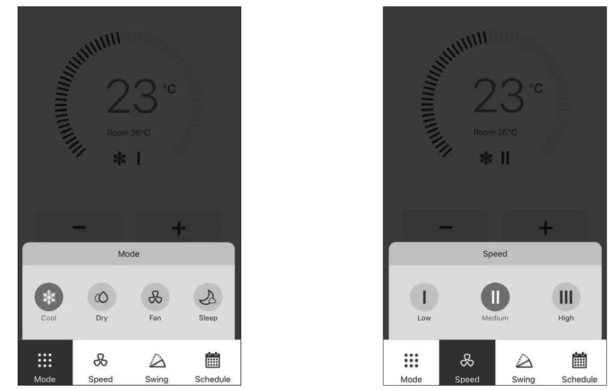 Honeywell HJ12CESVWK Smart Portable Air Conditioner - MODE