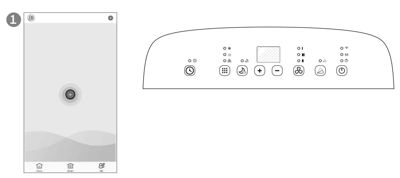 Honeywell HJ12CESVWK Smart Portable Air Conditioner - SETTING2