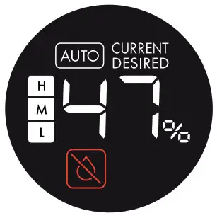 BONECO Ultrasonic Humidifier U250 Instruction-DISPLAY