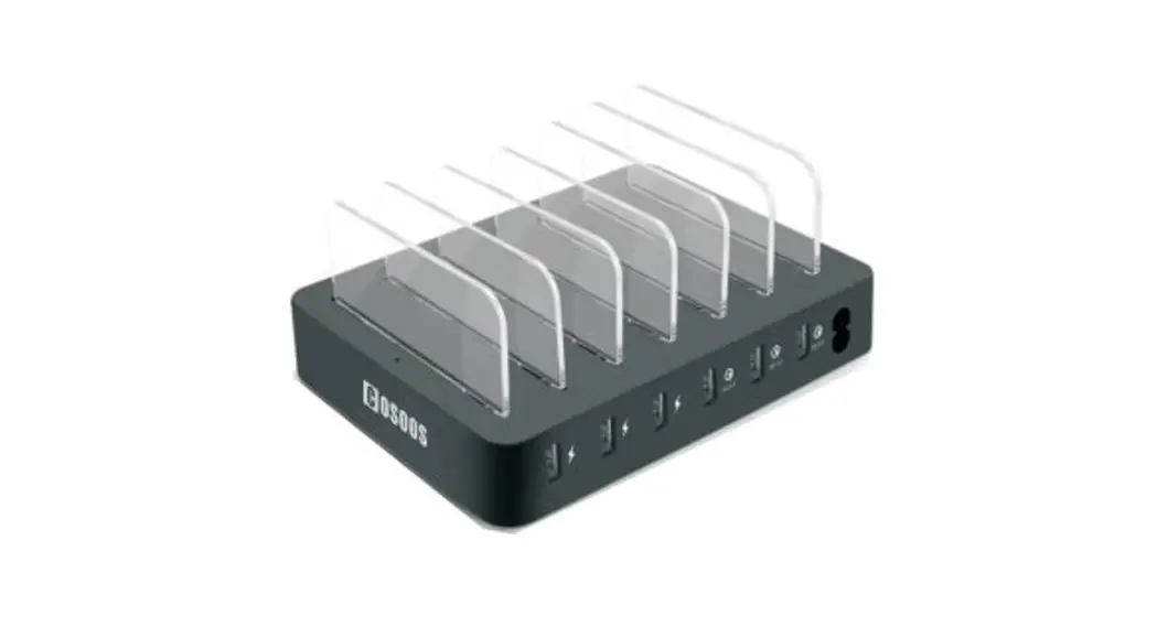 Cosoos Lmh-pw008-qc 6 Ports Usb Charging Station User Guide Cosoos Lmh-pw008-qc 6 Ports Usb Charging Station User Guide
