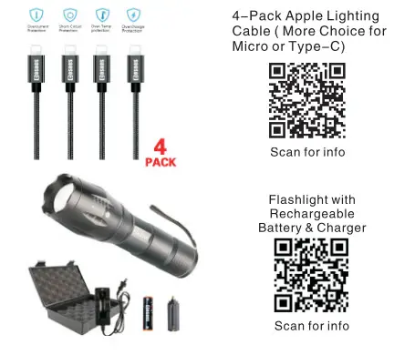 COSOOS LMH-PW008-QC 6 Ports USB Charging Station -Product