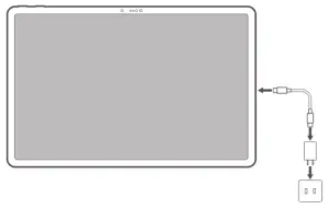 Lenovo TB-J706F Tab P11 Pro Premium 11.5-Inch Tablet with 2K Display - Charging