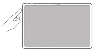 Lenovo TB-J706F Tab P11 Pro Premium 11.5-Inch Tablet with 2K Display - Turning on