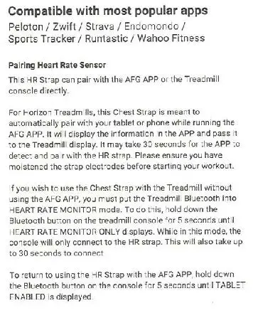 HORIZON 7.0AT-04 Bluetooth and ANT+Heart Rate Chest Strap fig4