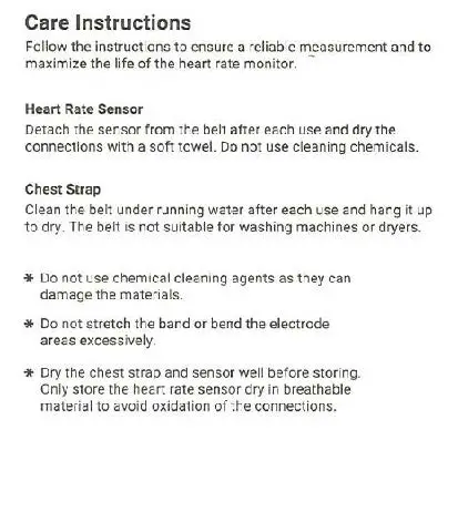 HORIZON 7.0AT-04 Bluetooth and ANT+Heart Rate Chest Strap fig5