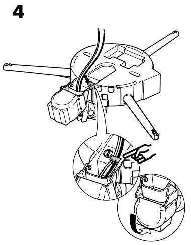 IKEA YLLESTA Ceiling Lamp - parts 4