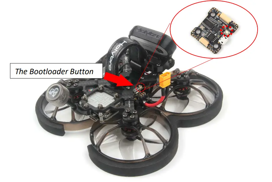 Holybro Kopis Cinewhoop 2.5 Inch Frame Kit - The Bootloader Button