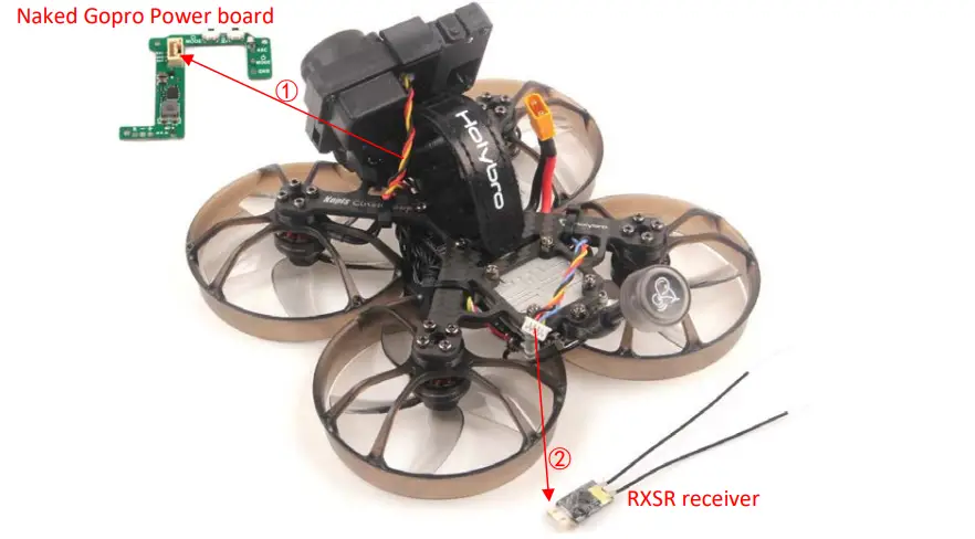 Holybro Kopis Cinewhoop 2.5 Inch Frame Kit - Wiring diagram