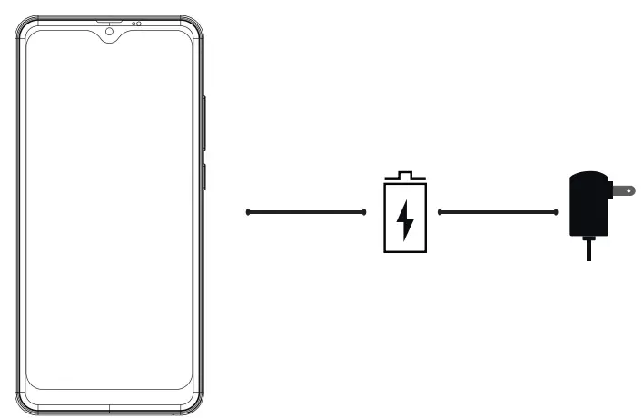 PCD P60 Smartphone - Charge