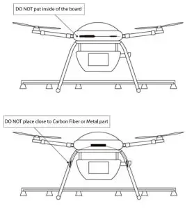 SKYDROID T10 2 4GHz 10Ch FHSS Transmitter with R10 Mini Receiver - attention 4