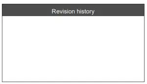 SMC P5740-162 Wireless Module - Revision history