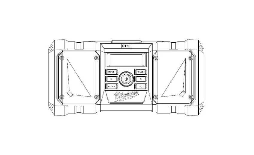 Milwaukee 2890-20 Jobsite Radio User Manual Milwaukee 2890-20 Jobsite Radio User Manual