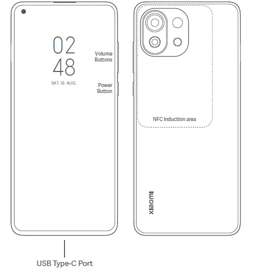 xiaomi M2101K9AG Mi 11 Lite Smartphone-1