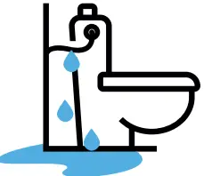 Triple CLM Water Leak Mitigation System - Toilet