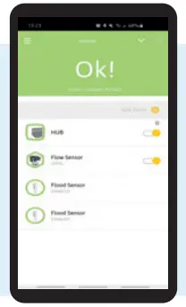 Triple CLM Water Leak Mitigation System - app18