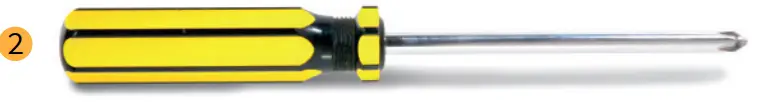 Triple CLM Water Leak Mitigation System - screwdriver