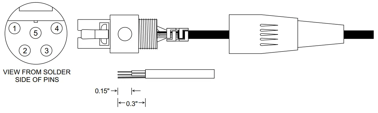 LECTROSONICS LMb Bodypack Wireless Transmitter -Mic Cord