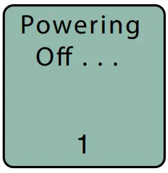 LECTROSONICS LMb Bodypack Wireless Transmitter -Powering Off