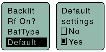 LECTROSONICS LMb Bodypack Wireless Transmitter -Restoring Default