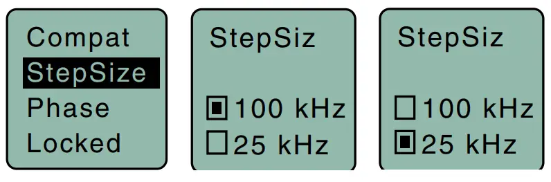 LECTROSONICS LMb Bodypack Wireless Transmitter -Selecting Step