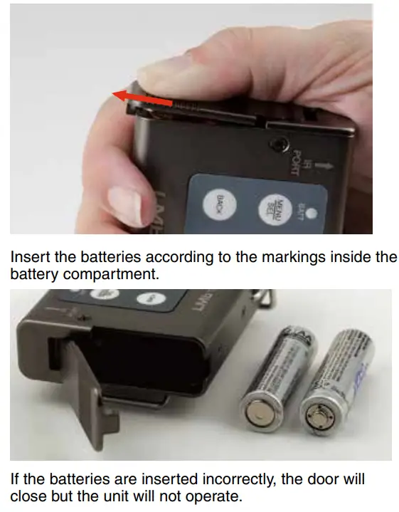 LECTROSONICS LMb Bodypack Wireless Transmitter -batteries