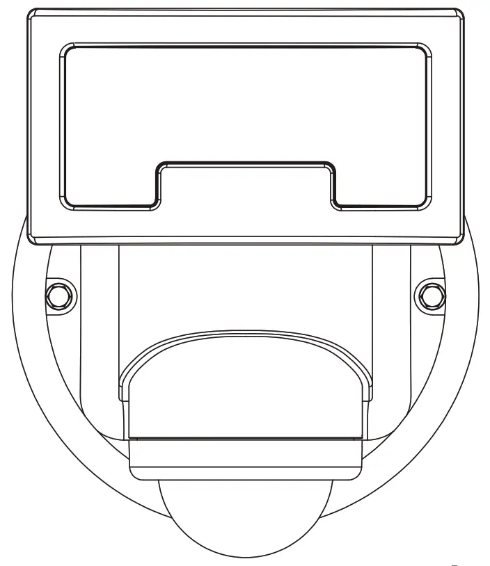 VERSONEL VSL90 Motorized Motion Tracking Security Light