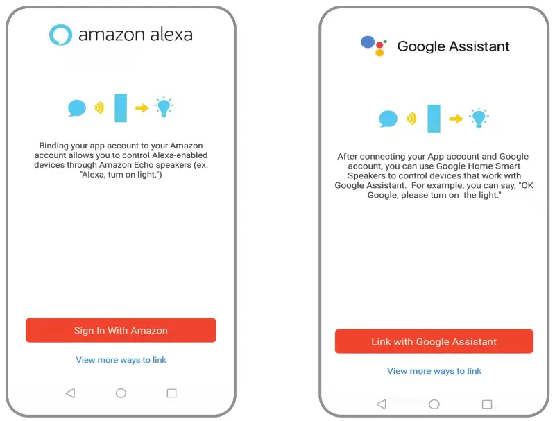 VERSONEL VSL95 Motorized Motion Tracking Security Light - gogle home 1